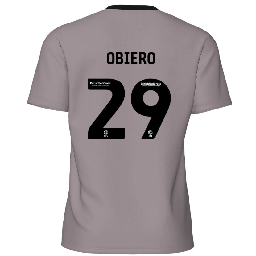 Danxen Kid Zech Obiero #29 Grey Away Jersey 2024/25 T-Shirt