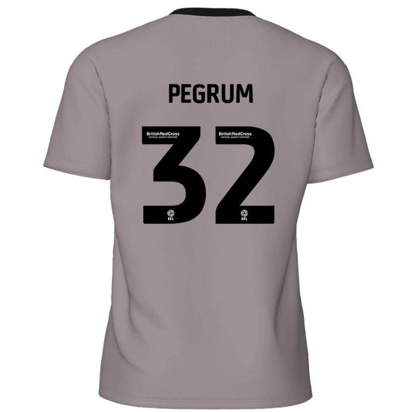 Danxen Kid Charlie Pegrum #32 Grey Away Jersey 2024/25 T-Shirt