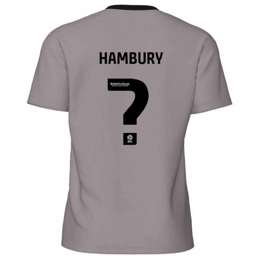 Danxen Kid Zack Hambury #0 Grey Away Jersey 2024/25 T-Shirt