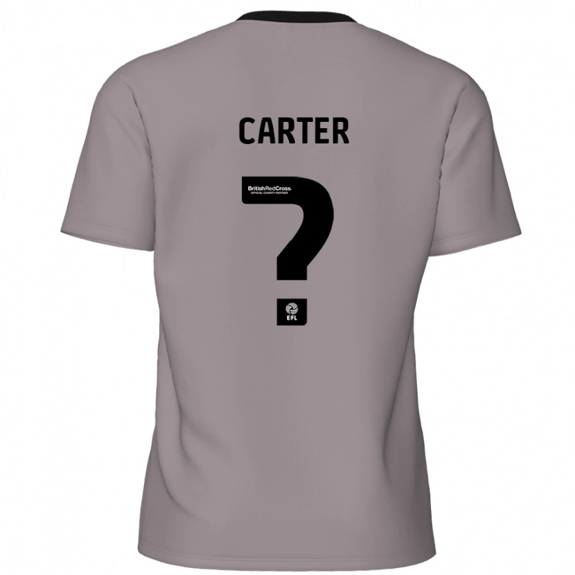 Danxen Kid Dan Carter #0 Grey Away Jersey 2024/25 T-Shirt