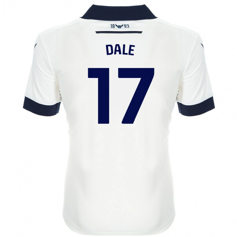 Danxen Kid Owen Dale #17 White Navy Blue Away Jersey 2024/25 T-Shirt