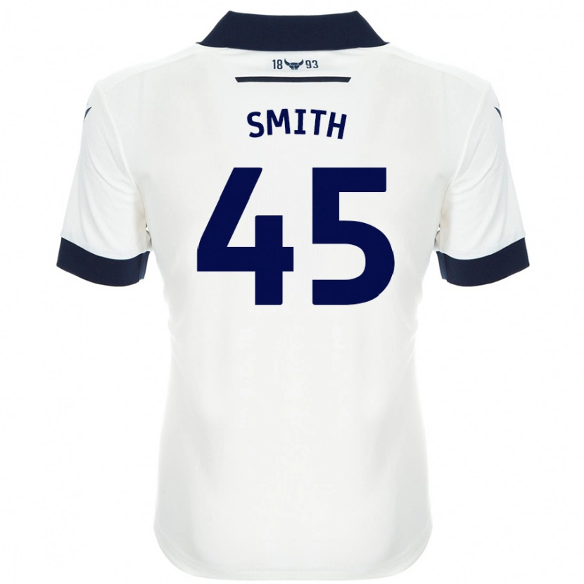 Danxen Kid Max Smith #45 White Navy Blue Away Jersey 2024/25 T-Shirt