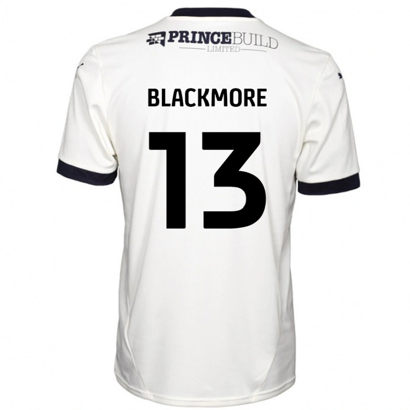 Danxen Kid Will Blackmore #13 Off White Black Away Jersey 2024/25 T-Shirt