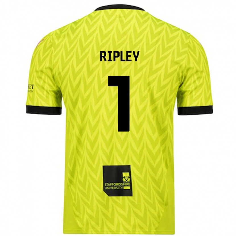 Danxen Kid Connor Ripley #1 Fluorescent Green Away Jersey 2024/25 T-Shirt