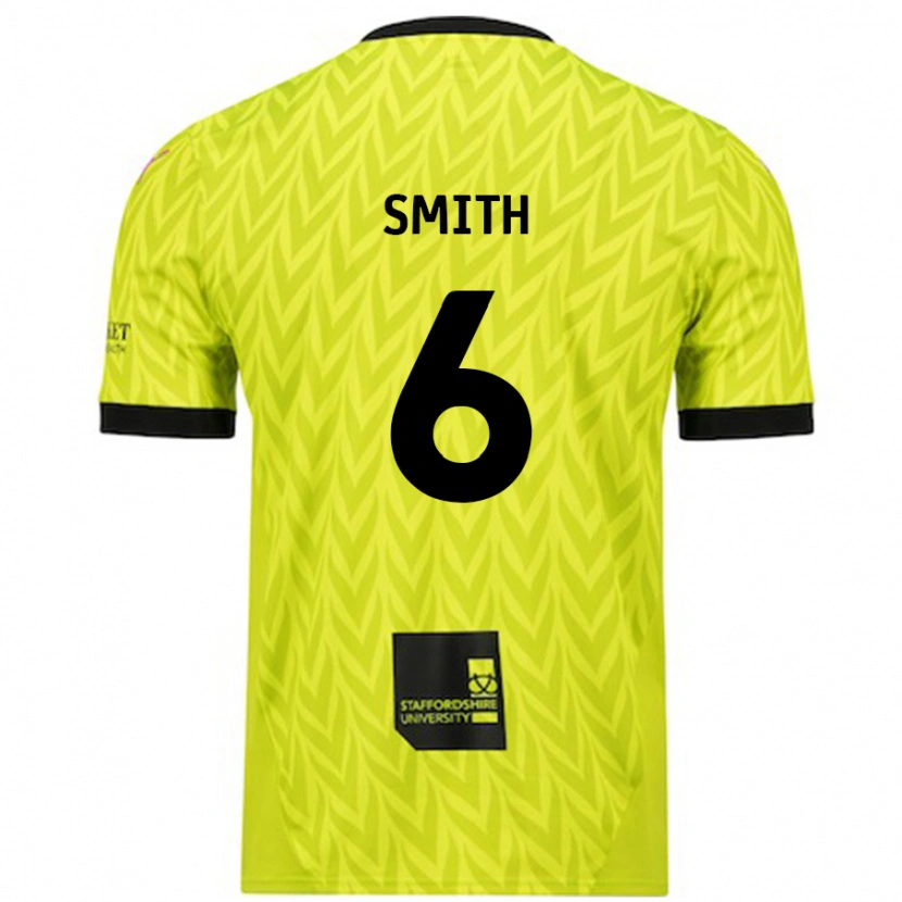 Danxen Kid Nathan Smith #6 Fluorescent Green Away Jersey 2024/25 T-Shirt