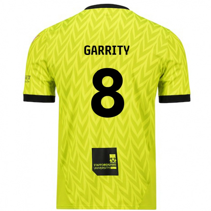 Danxen Kid Ben Garrity #8 Fluorescent Green Away Jersey 2024/25 T-Shirt