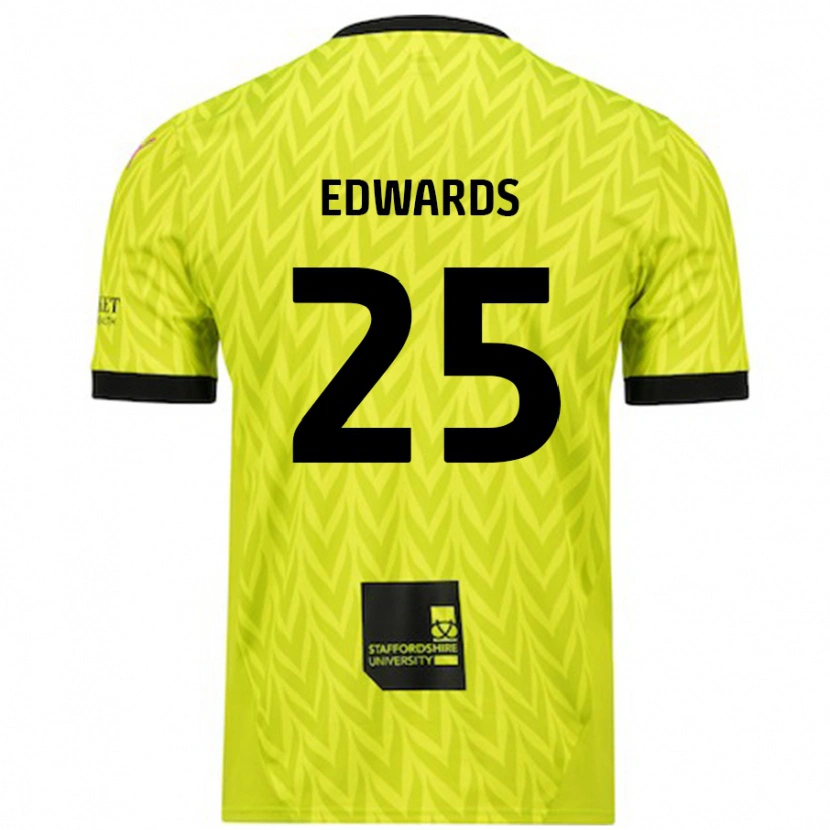 Danxen Kid Diamond Edwards #25 Fluorescent Green Away Jersey 2024/25 T-Shirt