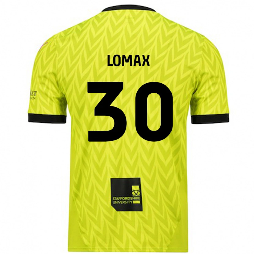 Danxen Kid Ben Lomax #30 Fluorescent Green Away Jersey 2024/25 T-Shirt