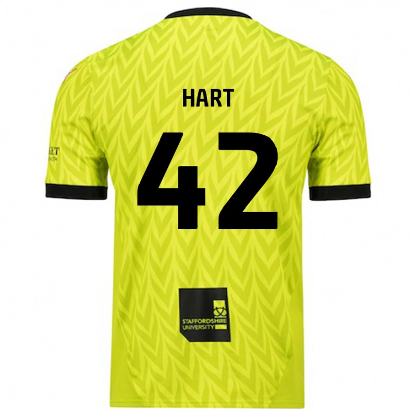 Danxen Kid Sam Hart #42 Fluorescent Green Away Jersey 2024/25 T-Shirt