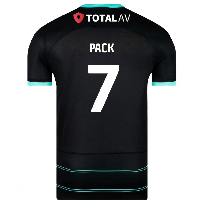 Danxen Kid Marlon Pack #7 Black Away Jersey 2024/25 T-Shirt