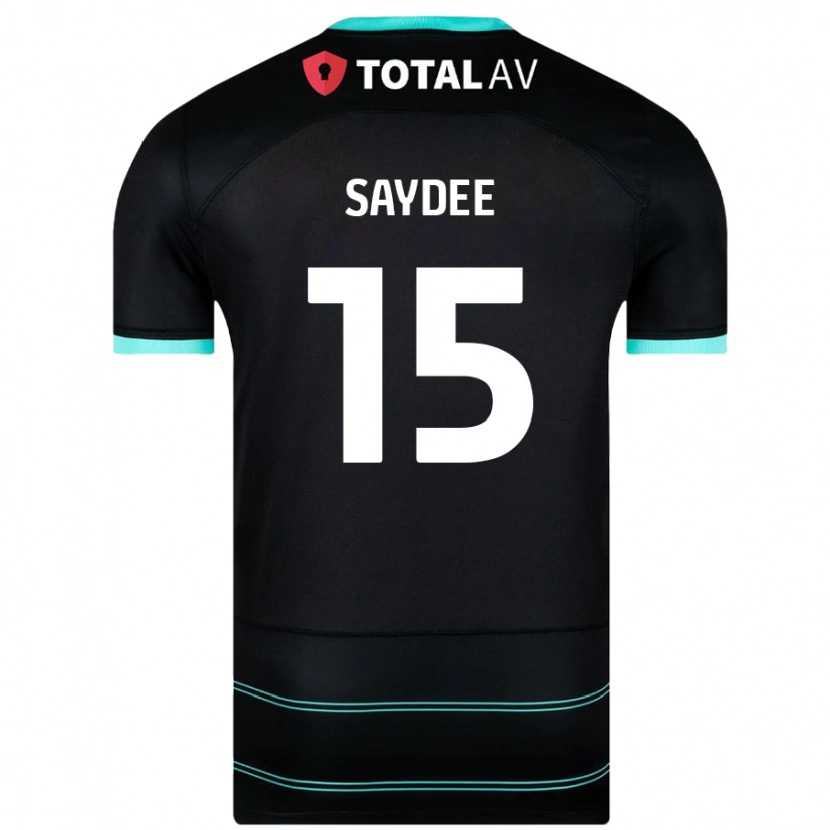 Danxen Kid Christian Saydee #15 Black Away Jersey 2024/25 T-Shirt