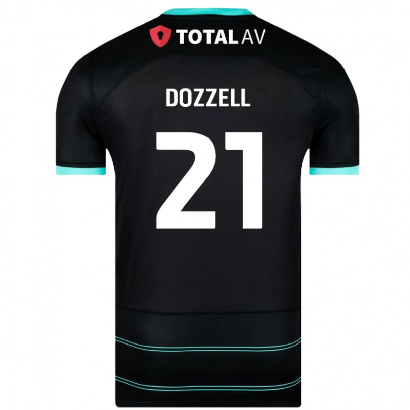 Danxen Kid Andre Dozzell #21 Black Away Jersey 2024/25 T-Shirt