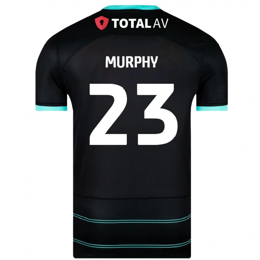 Danxen Kid Josh Murphy #23 Black Away Jersey 2024/25 T-Shirt