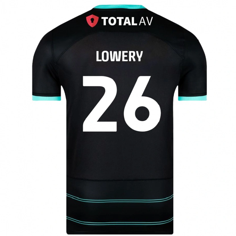 Danxen Kid Tom Lowery #26 Black Away Jersey 2024/25 T-Shirt