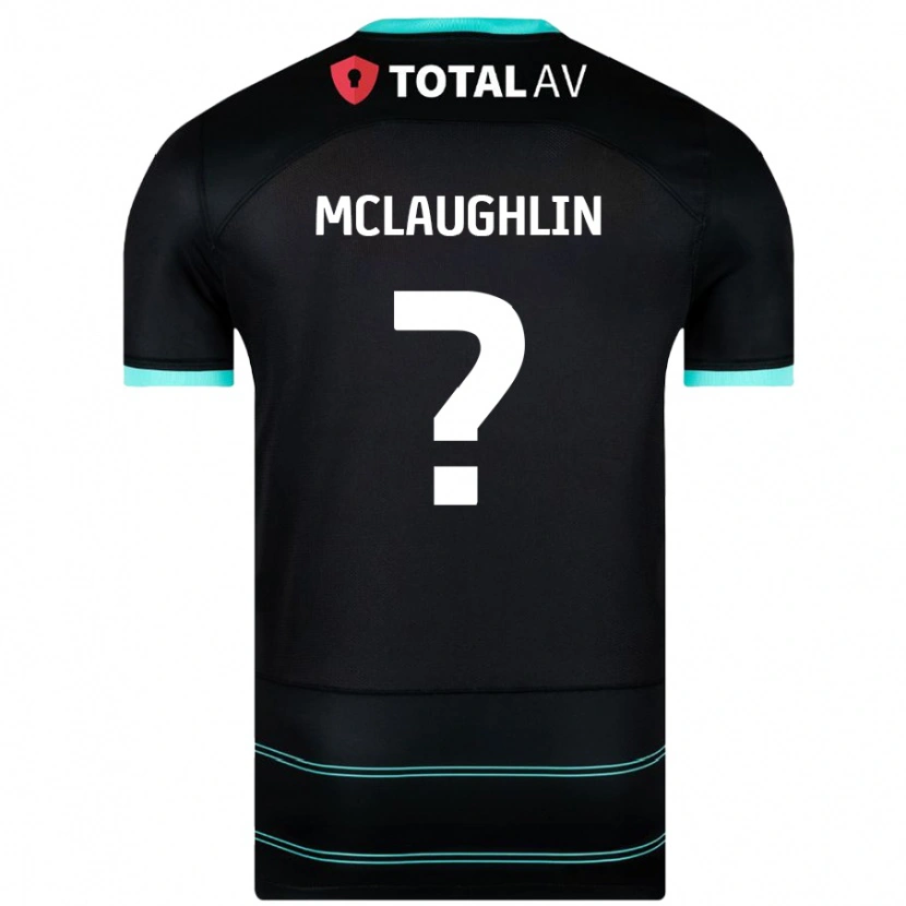 Danxen Kid Erin Mclaughlin #0 Black Away Jersey 2024/25 T-Shirt