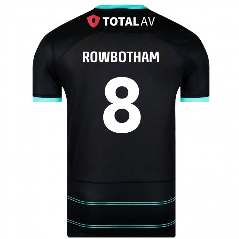 Danxen Kid Ava Rowbotham #8 Black Away Jersey 2024/25 T-Shirt