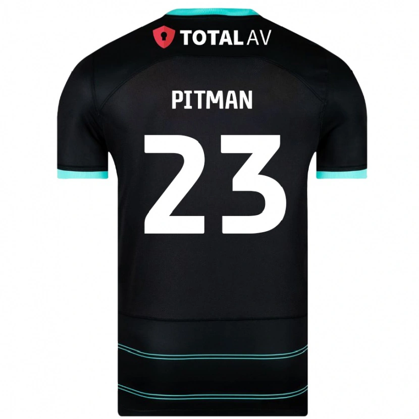 Danxen Kid Emily Pitman #23 Black Away Jersey 2024/25 T-Shirt