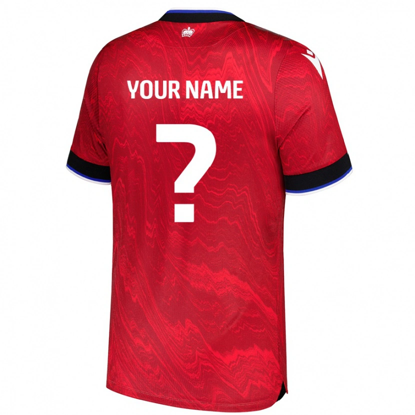 Danxen Kid Your Name #0 Red Black Away Jersey 2024/25 T-Shirt