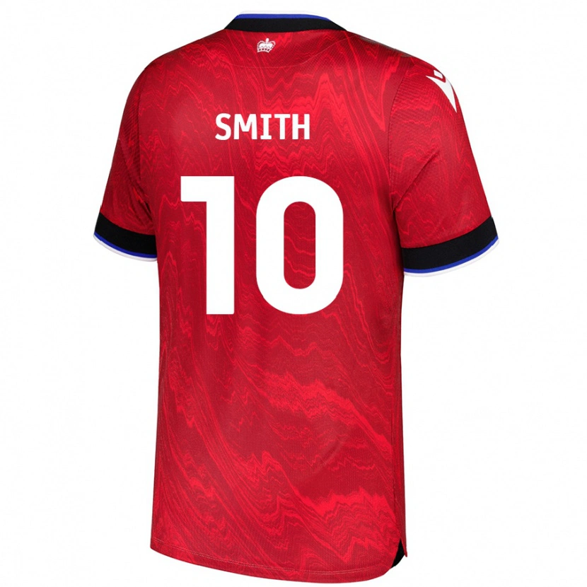 Danxen Kid Sam Smith #10 Red Black Away Jersey 2024/25 T-Shirt