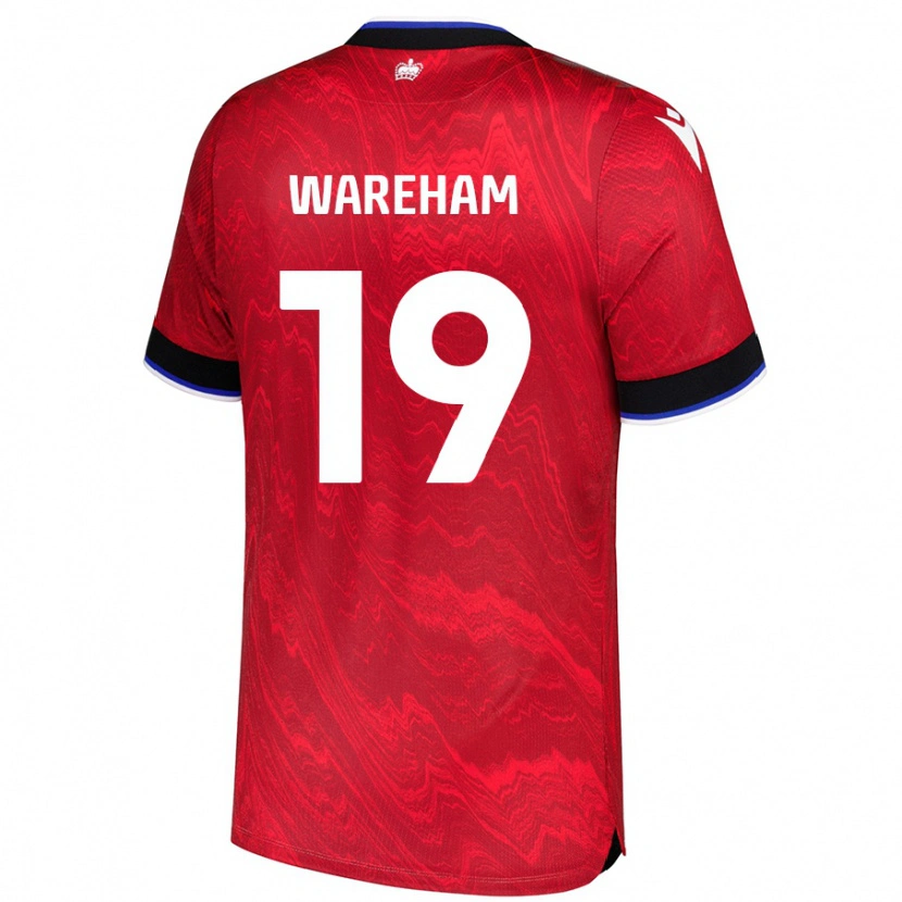 Danxen Kid Jayden Wareham #19 Red Black Away Jersey 2024/25 T-Shirt