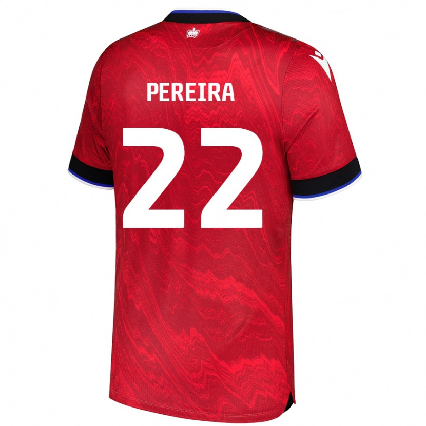 Danxen Kid Joel Pereira #22 Red Black Away Jersey 2024/25 T-Shirt