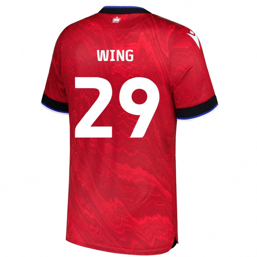 Danxen Kid Lewis Wing #29 Red Black Away Jersey 2024/25 T-Shirt