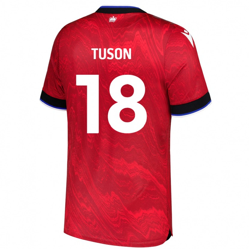 Danxen Kid Freya Meadows-Tuson #18 Red Black Away Jersey 2024/25 T-Shirt