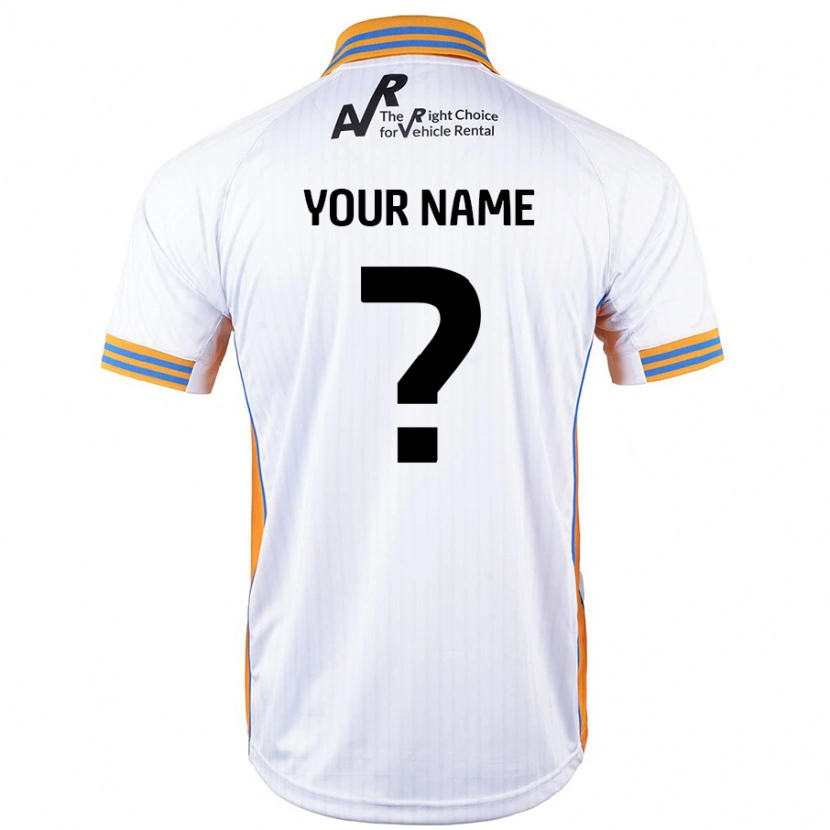 Danxen Kid Your Name #0 White Away Jersey 2024/25 T-Shirt