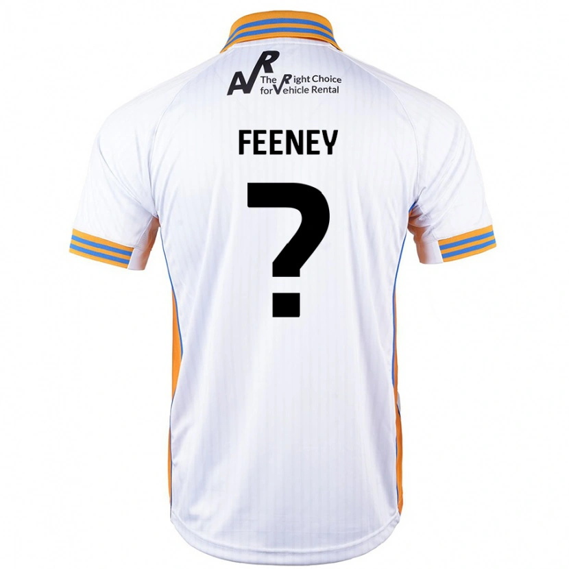 Danxen Kid Josh Feeney #0 White Away Jersey 2024/25 T-Shirt