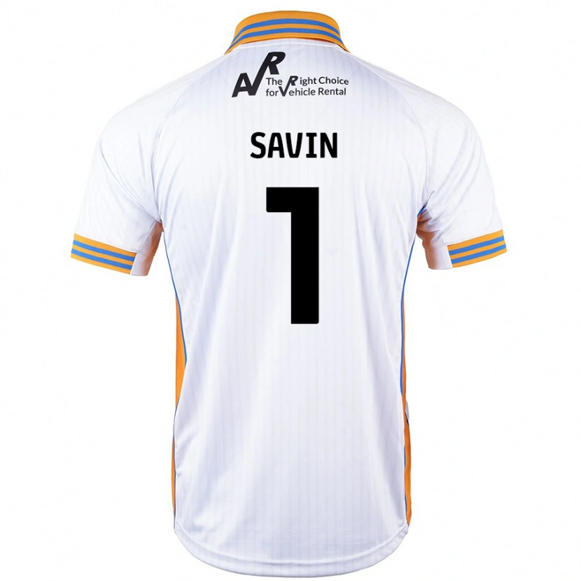 Danxen Kid Toby Savin #1 White Away Jersey 2024/25 T-Shirt