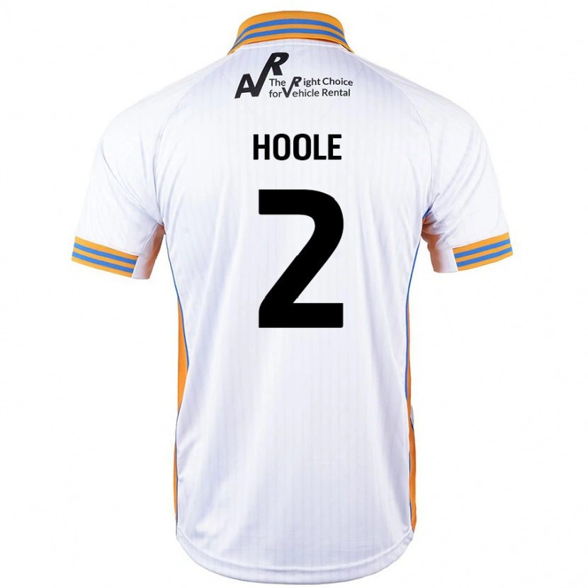 Danxen Kid Luca Hoole #2 White Away Jersey 2024/25 T-Shirt