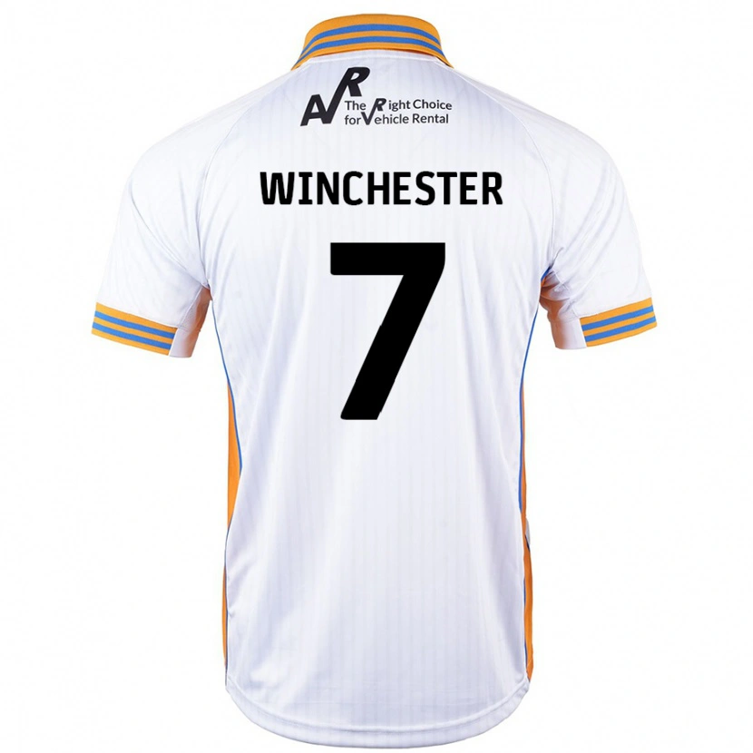 Danxen Kid Carl Winchester #7 White Away Jersey 2024/25 T-Shirt