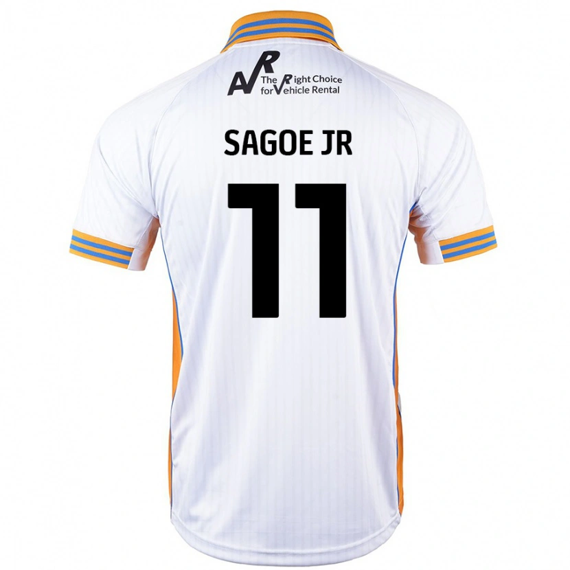 Danxen Kid Charles Sagoe Jr #11 White Away Jersey 2024/25 T-Shirt