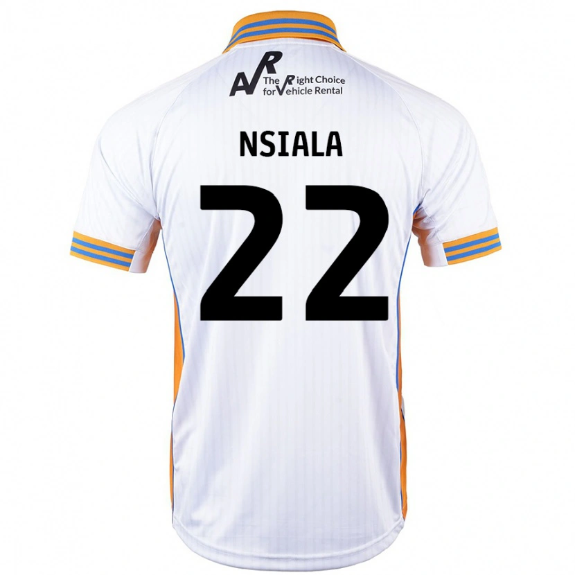 Danxen Kid Toto Nsiala #22 White Away Jersey 2024/25 T-Shirt