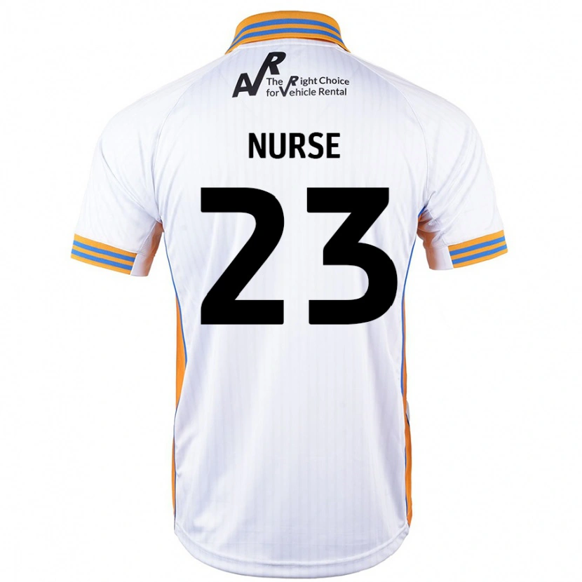 Danxen Kid George Nurse #23 White Away Jersey 2024/25 T-Shirt