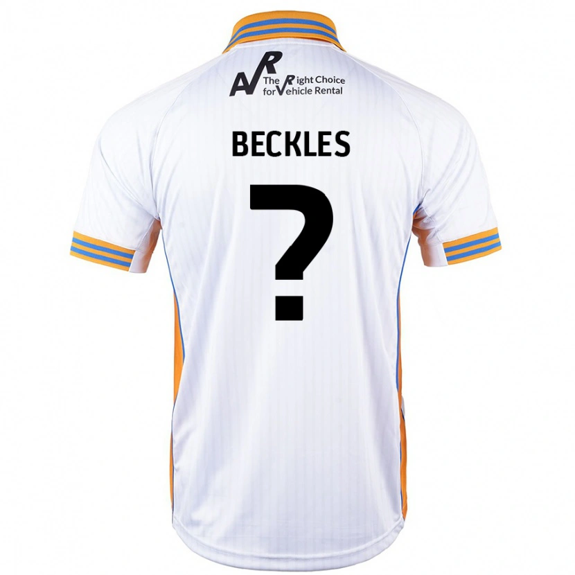 Danxen Kid Frankie Beckles #0 White Away Jersey 2024/25 T-Shirt