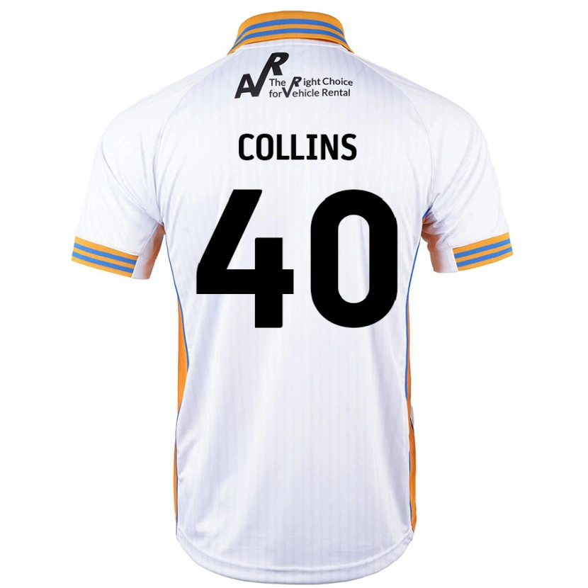 Danxen Kid Jude Collins #40 White Away Jersey 2024/25 T-Shirt