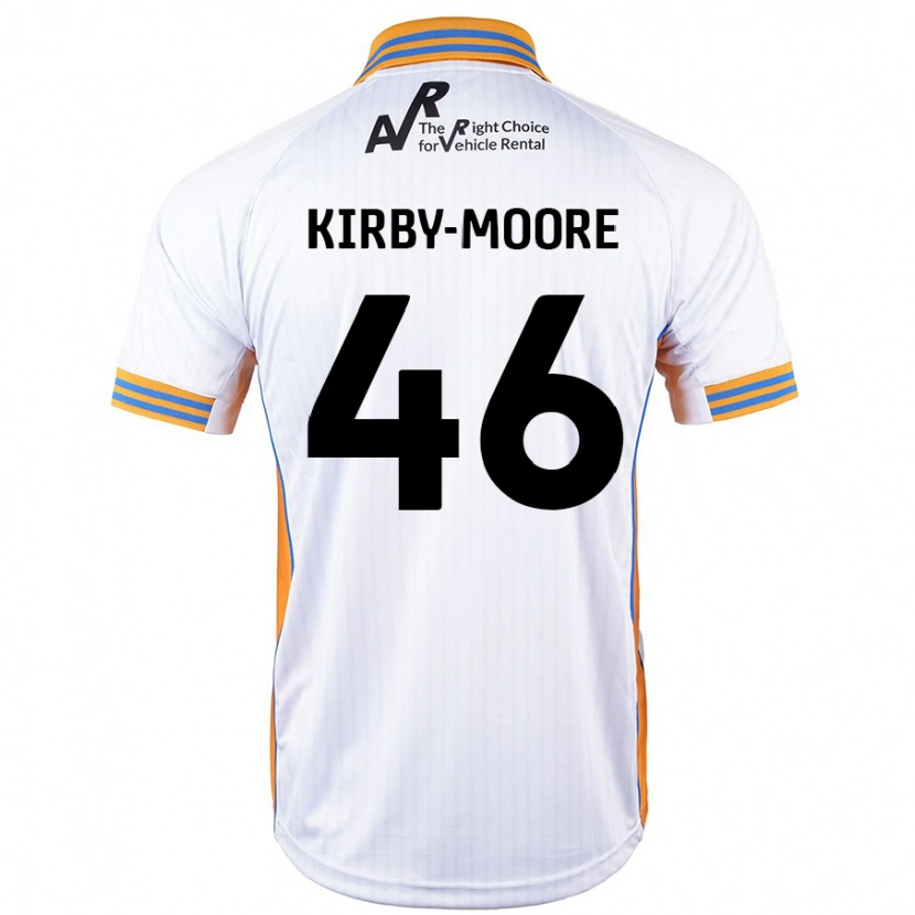 Danxen Kid Harvey Kirby-Moore #46 White Away Jersey 2024/25 T-Shirt