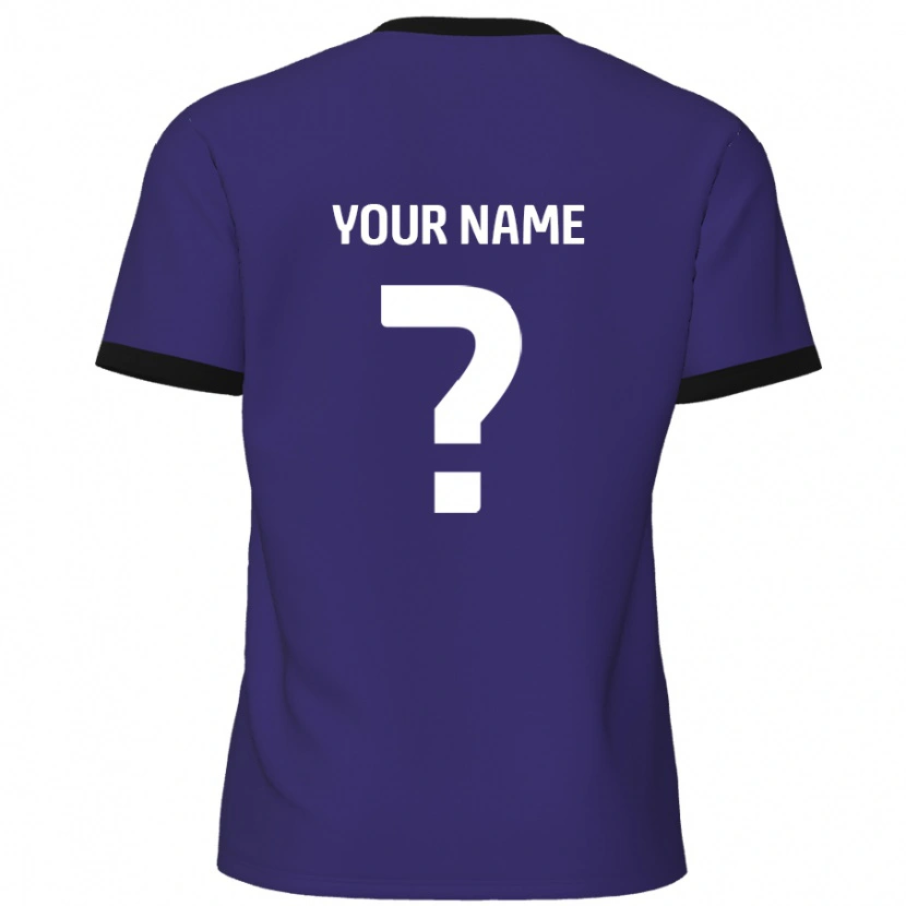 Danxen Kid Your Name #0 Purple Away Jersey 2024/25 T-Shirt