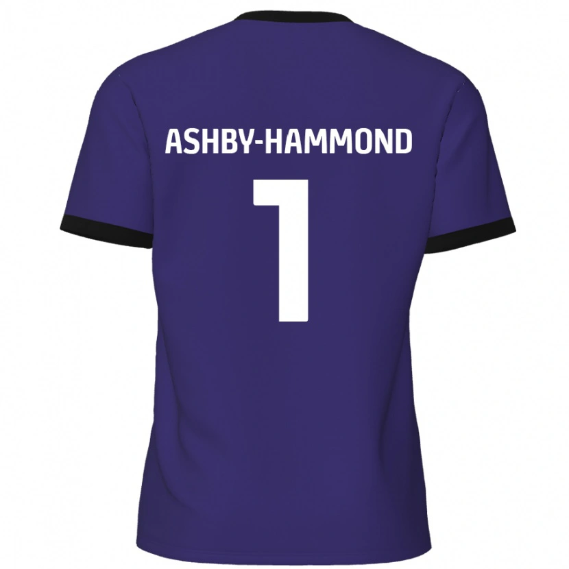 Danxen Kid Taye Ashby-Hammond #1 Purple Away Jersey 2024/25 T-Shirt