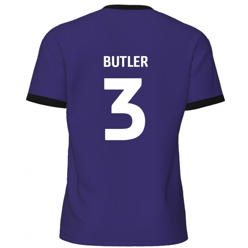 Danxen Kid Dan Butler #3 Purple Away Jersey 2024/25 T-Shirt