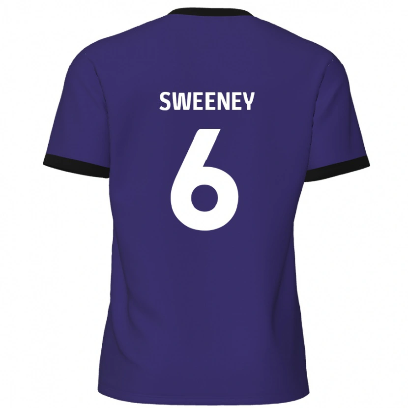 Danxen Kid Dan Sweeney #6 Purple Away Jersey 2024/25 T-Shirt