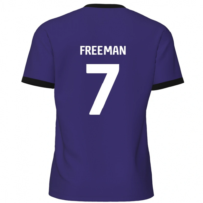 Danxen Kid Nick Freeman #7 Purple Away Jersey 2024/25 T-Shirt