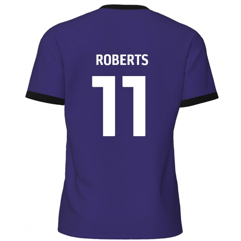 Danxen Kid Jordan Roberts #11 Purple Away Jersey 2024/25 T-Shirt