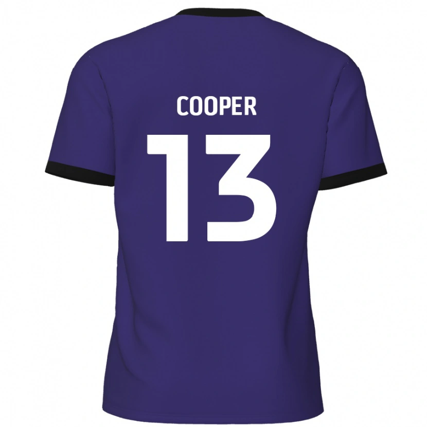 Danxen Kid Murphy Cooper #13 Purple Away Jersey 2024/25 T-Shirt