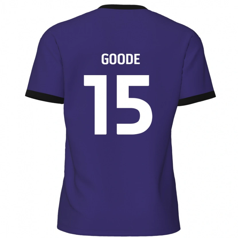 Danxen Kid Charlie Goode #15 Purple Away Jersey 2024/25 T-Shirt