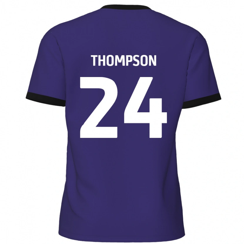 Danxen Kid Ben Thompson #24 Purple Away Jersey 2024/25 T-Shirt