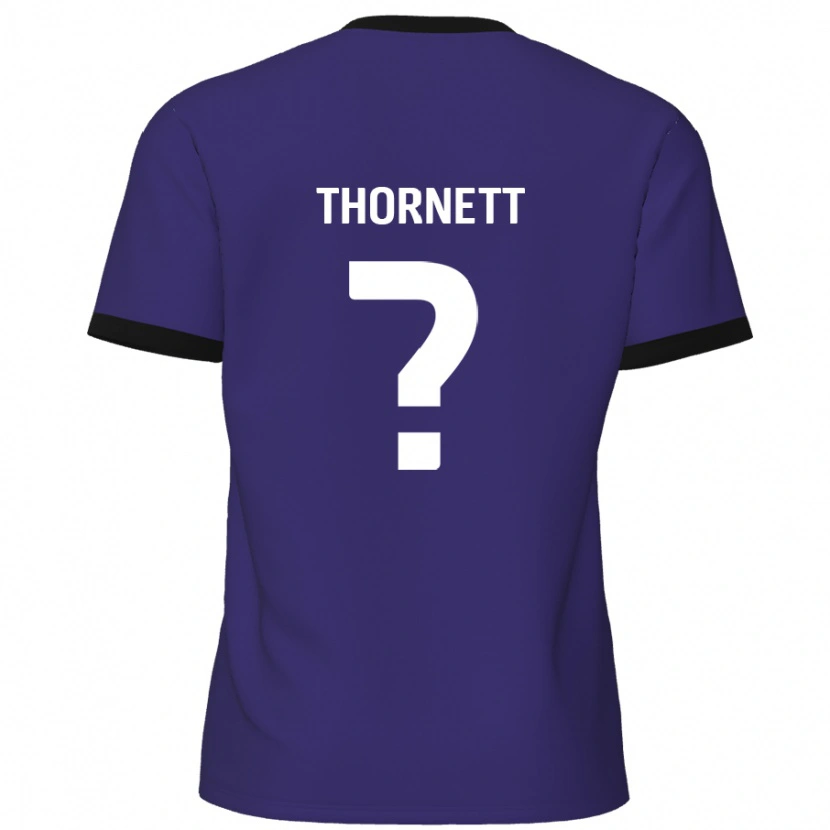 Danxen Kid Alfie Thornett #0 Purple Away Jersey 2024/25 T-Shirt