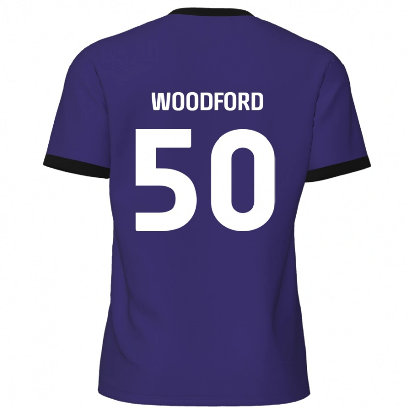 Danxen Kid Max Woodford #50 Purple Away Jersey 2024/25 T-Shirt