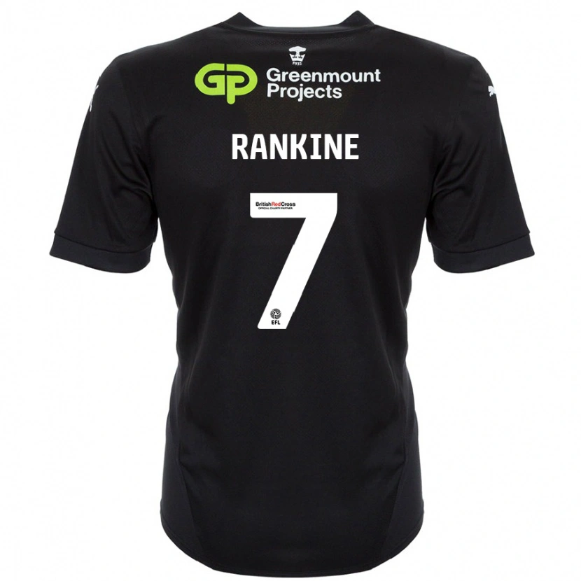 Danxen Kid Dion Rankine #7 Black Away Jersey 2024/25 T-Shirt